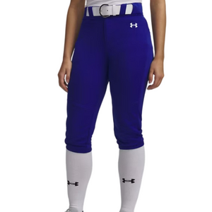 Under Armour Women’s Utility Softball Pants, Small, Blue NWT